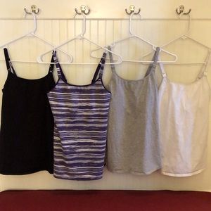 Set of 4 Nursing Sleep Tank Tops